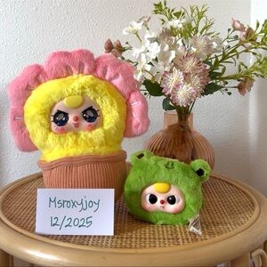 Baby three give you flower & storage pouch - bundle